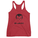 Women's BF with B.F. Tank top - Behavioral Swag
