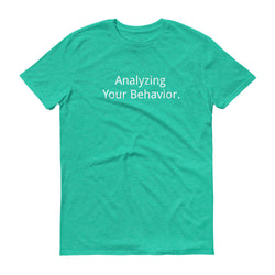 Men's Premium ABA T-Shirt  |  Analyzing Your Behavior (text only) - Behavioral Swag