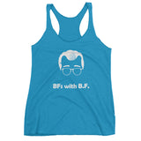 Women's BF with B.F. Tank Top (inverted colors) - Behavioral Swag