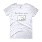 Women's ABA T-Shirt | The Rat is Never Wrong - Behavioral Swag